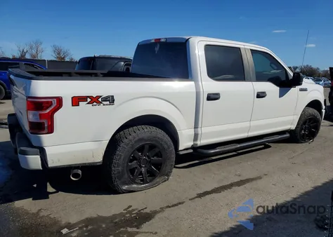 2018 Ford F150 Supercrew из США, поврежденный, VIN 1FTEW1E58JKC62921